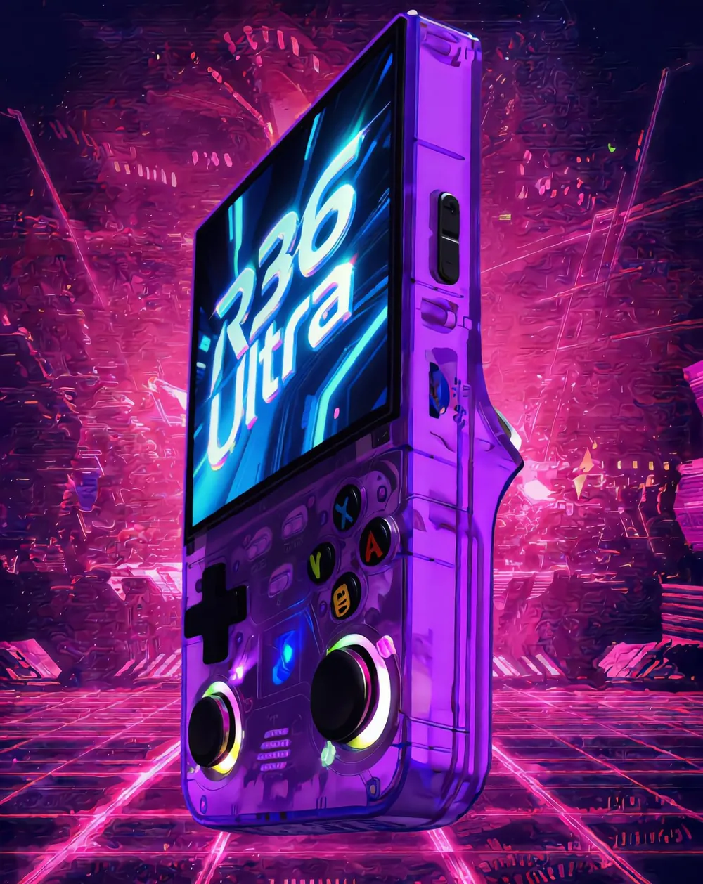 Retro Ultra in clear purple